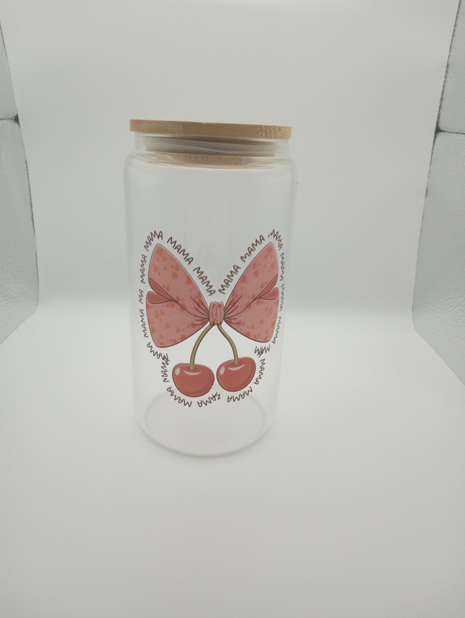 Bow & Quote Glass Cups