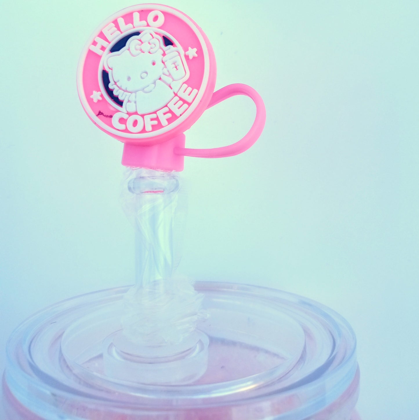 Hello Kitty Coffee Tumbler - 16oz Kawaii Travel Cup with Lid & Straw