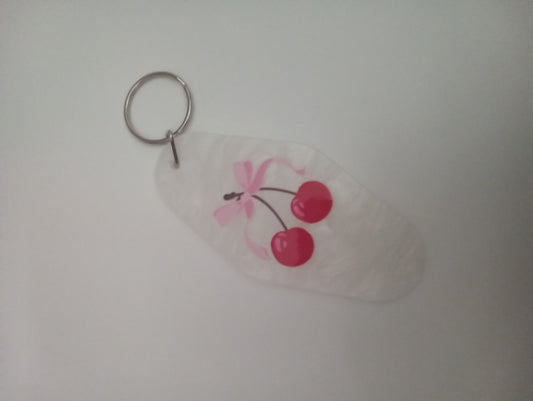 Cherry keychain